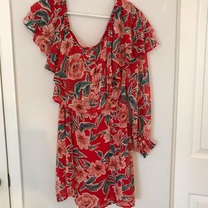 Show Me Your Mumu One Shoulder Dress